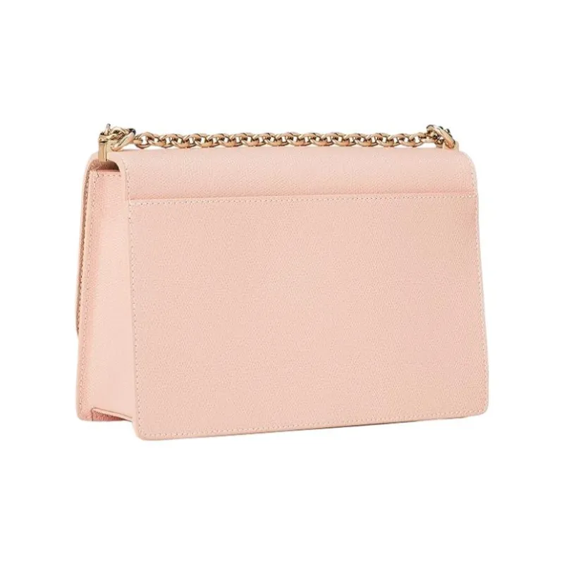Furla 1927 Collection Leather Chain Bag, Crossbody Bag, Shoulder Bag Women's Candy Rose-1