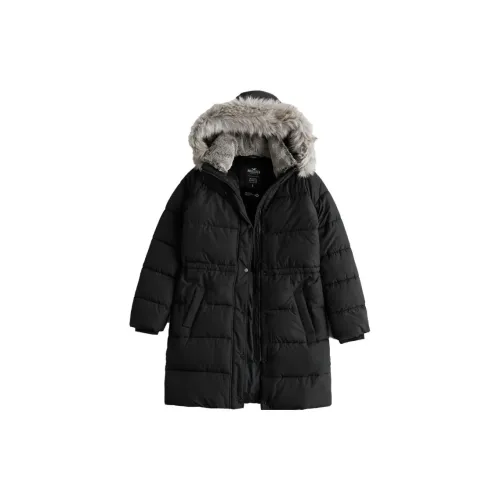 Hollister Puffer Jackets Women's Black