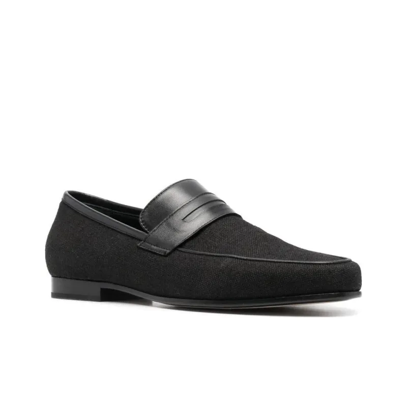 Toteme The Canvas Penny Loafers-2