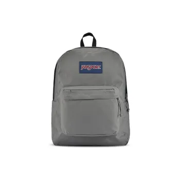 JanSport Polyester Sports Backpack Unisex Light Gray