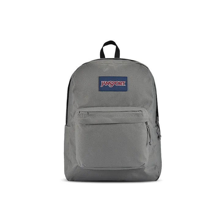 JanSport Polyester Sports Backpack Unisex Light Gray-0