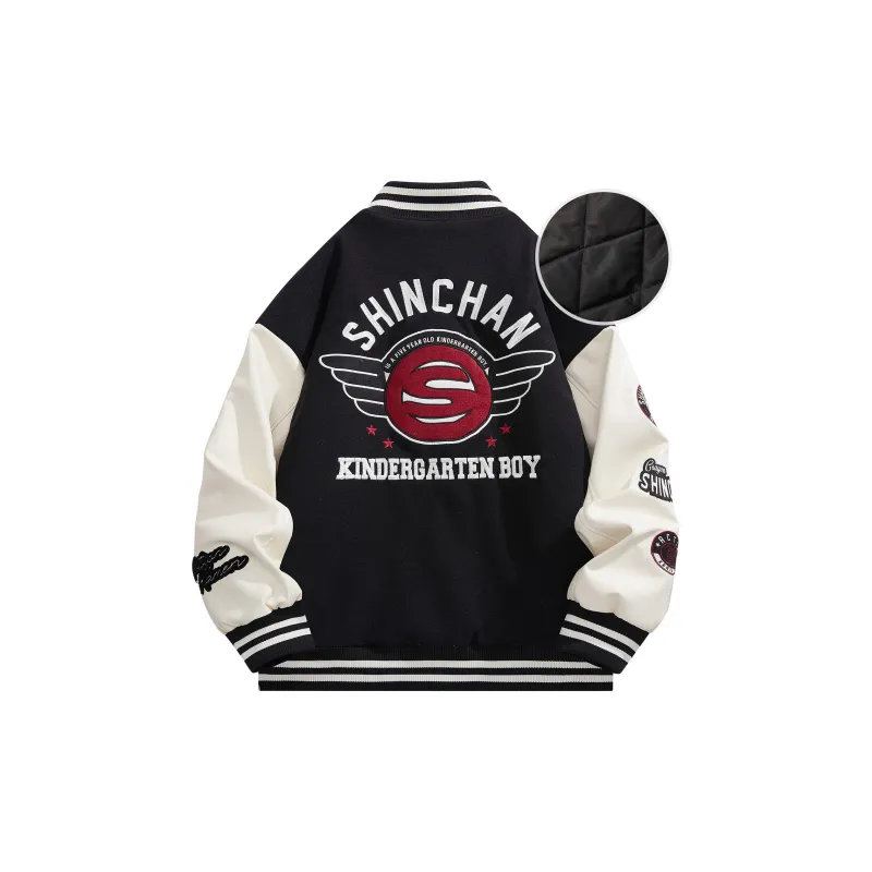 Crayon Shinchan Baseball Jacket Unisex-6
