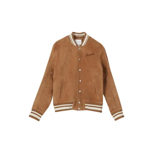 Axel Arigato Honor Suede Bomber Jacket