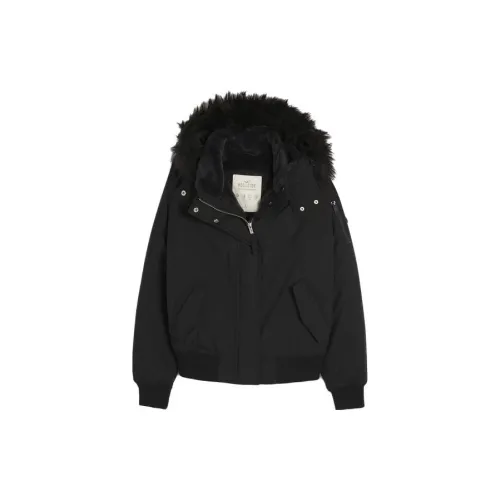 Hollister Puffer Jackets Women's Black