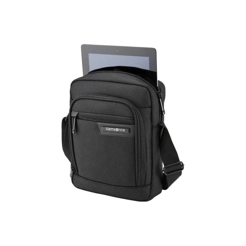 SAMSONITE Polyester Messenger Bag, Shoulder Bag, Crossbody Bag Men's Black-2
