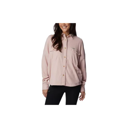 Columbia Overlook Pass Jackets Women's Light Pink