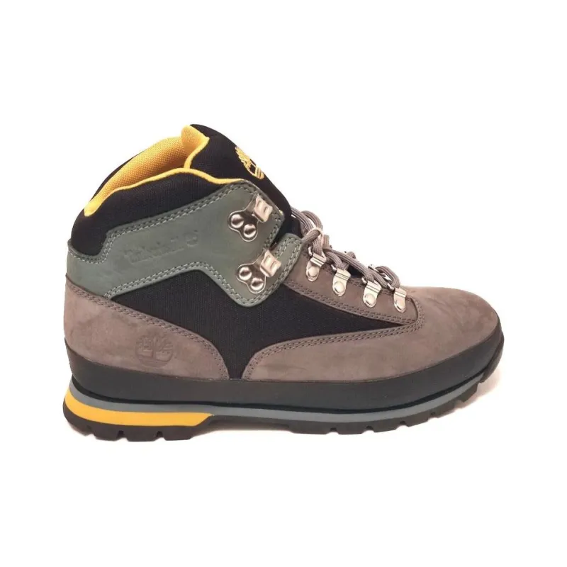 Timberland Euro Hiker Cushioning Wear Resistant Mid Top Outdoor Shoes Men's Brown-1