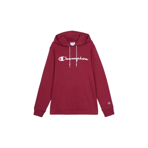 Champion Sweatshirts Unisex Cherry Red