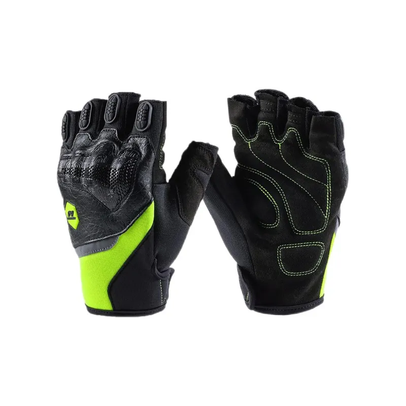 Ais Riding Equipment Cycling Glove Unisex Cow Leather-6