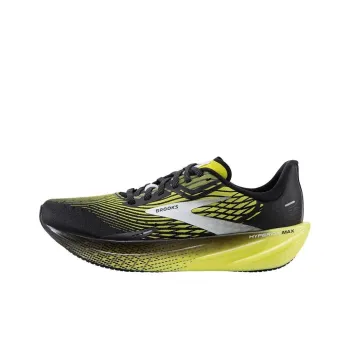 Brooks Hyperion Ma Gale Cushioning Slip Resistant Low Top Running Shoes Men's Yellow Black