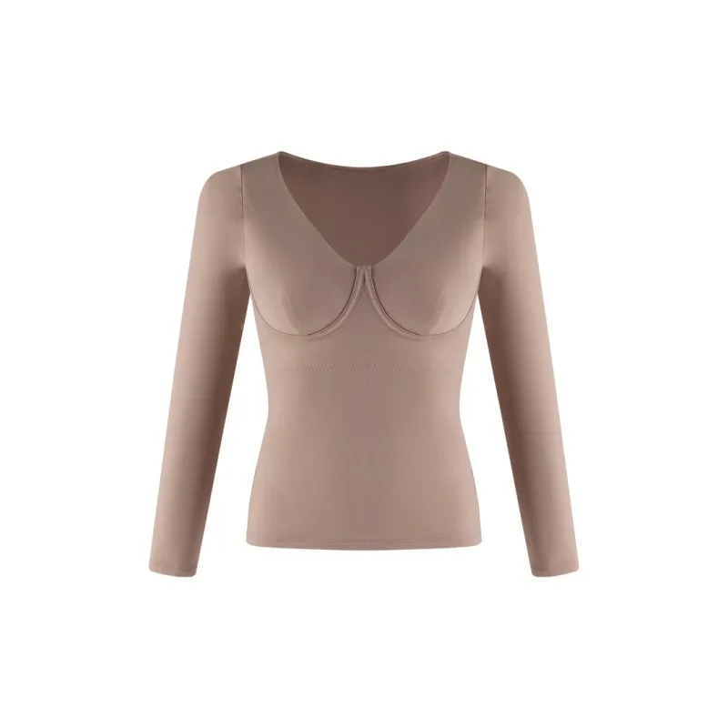 Anna Sweet Talks Thermal Tops Women's-2