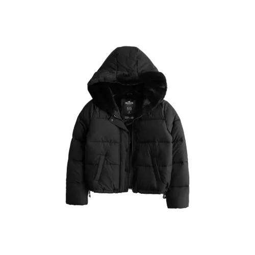 Hollister Puffer Jackets Women's Black