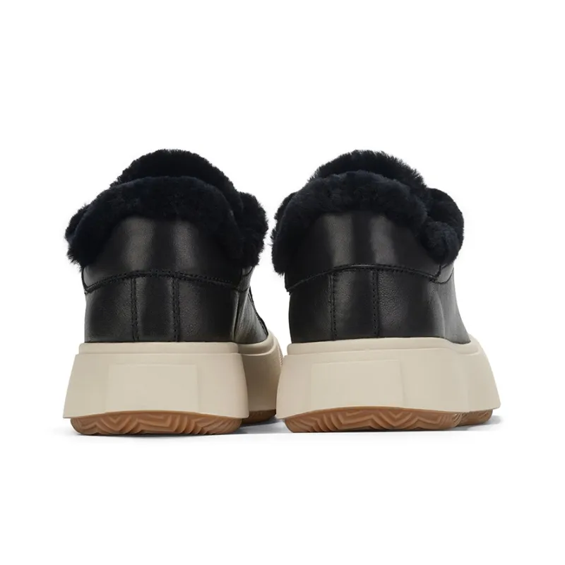 GG CC Skateboard Shoes Women's Low Top Black/Apricot-8