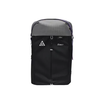 Nike Polyester Backpack Regular Unisex Black & Cool Gray & White