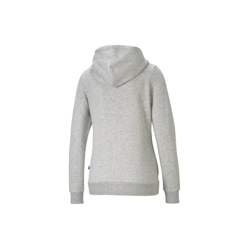 PUMA Sudadera Con Capucha Con Cierre Completo Essentials Para Mujer-1