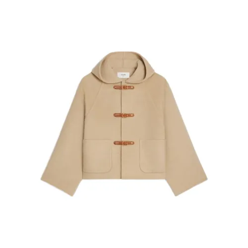 CELINE Jackets Women's Camel