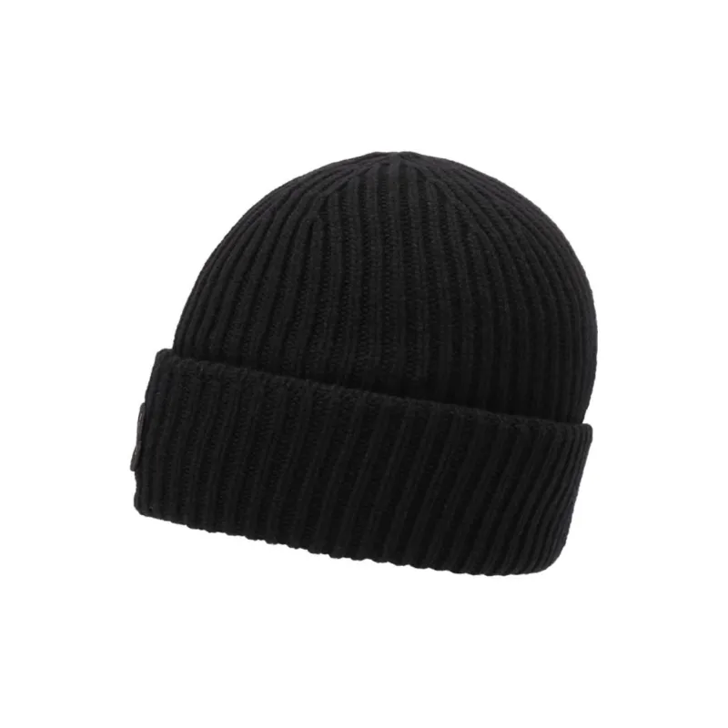 Moncler Logo patch Knitted Wool Beanie-2
