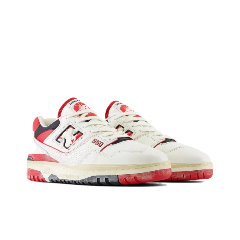 New Balance 550 Vintage Pack Team Red-1
