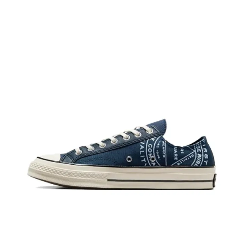 Converse Chuck 70 Leather Overlay Low 'Converse Rubber Company'-0