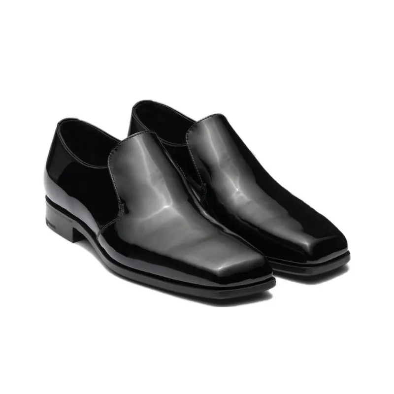 PRADA Loafers 2.5cm Men's Black-2