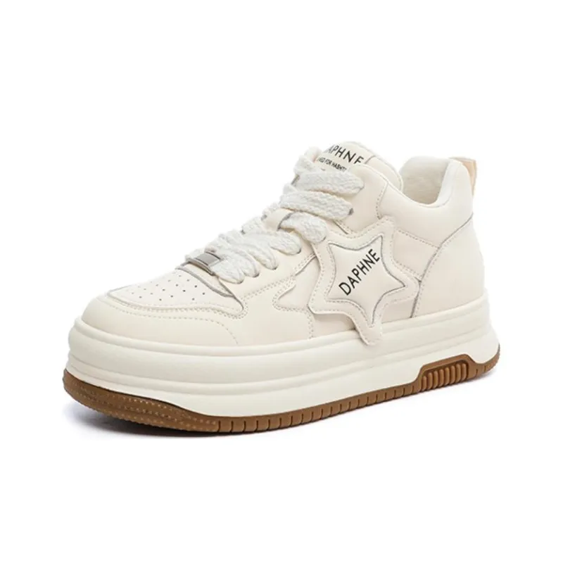 DAPHNE Slip Resistant High Top Skateboard Shoes 4.5CM Women's-0