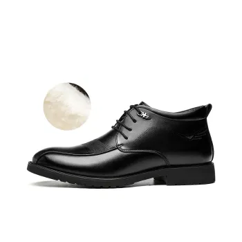 CHINT Dress Shoes Men Low-Top Black