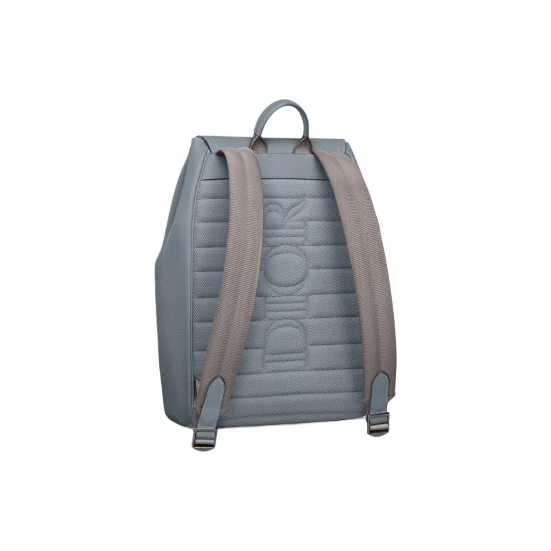 DIOR Saddle Grained Calfskin Saddle Backpack Men's Gray-3