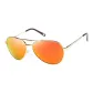 Gold Frame with Orange Lens