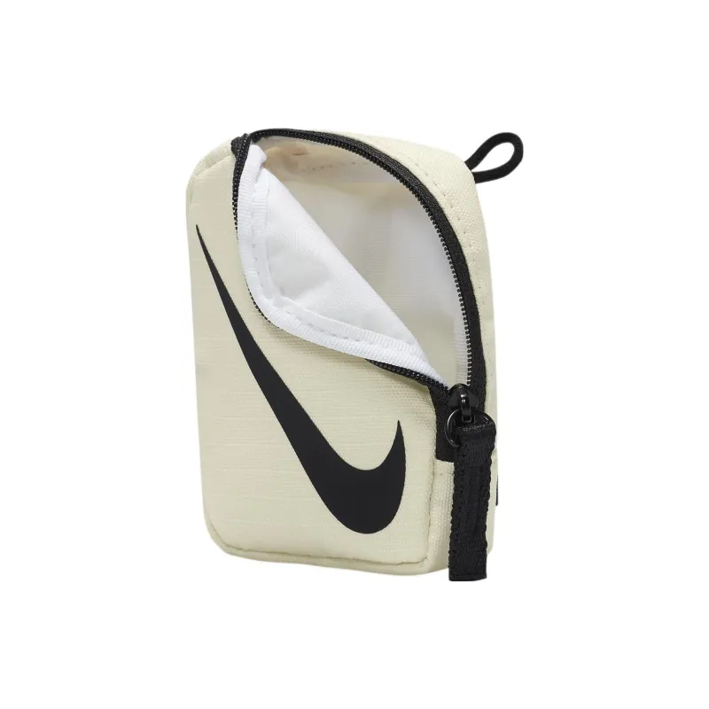 Nike Polyester Lanyard Pouch Shoulder Bag Crossbody Bag Regular Women's Cream-2
