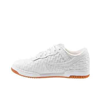 FILA Original Fitness Durable Breathable Low Top Casual Shoes Men's White