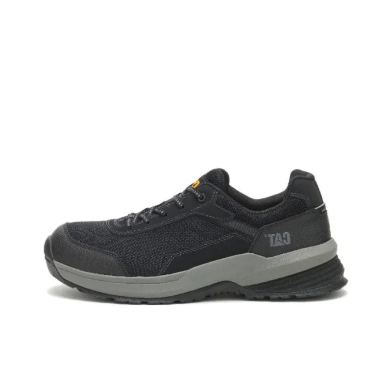 CAT Streamline 2.0 Cushioning Wear-Resistant Low-Top Running Shoes Men's Black-0