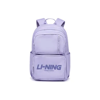 LiNing Sports Life Collection Polyester Backpack Regular Unisex Bad Little Purple