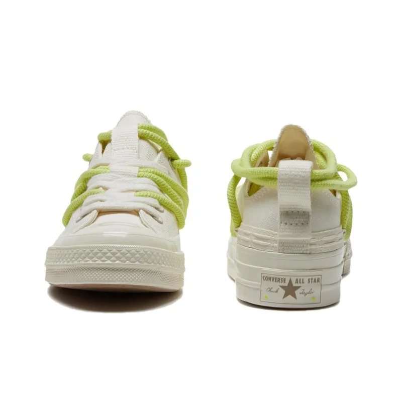 Converse Chuck 70 Double Laces ' White Green'-3