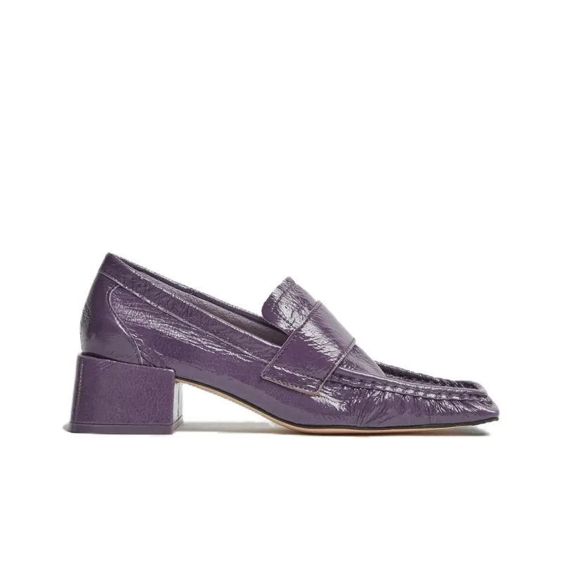 MIISTA Loafers 4.5cm Women's Purple-1