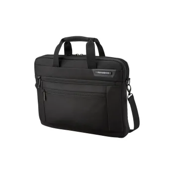 SAMSONITE CLASSIC BUSINESS 2.0 Polyester Briefcase Handbag Shoulder Bag Crossbody Bag Men's Black