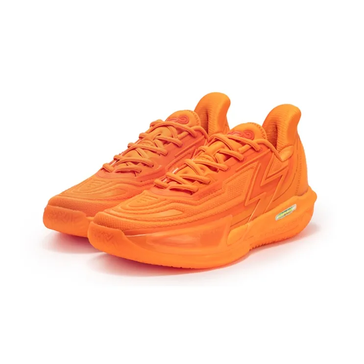 361° BIG3 4.0 Quick Pro Basketball Shoes Men Low Top Fluorescent Strong Orange/Safety Orange-2
