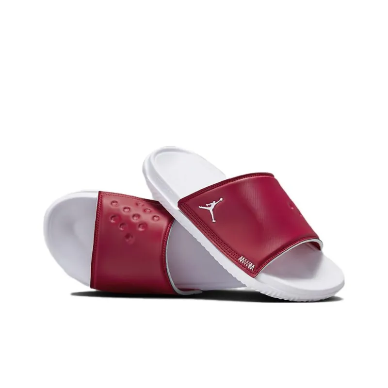 JORDAN Play Slide 'Red White'-3