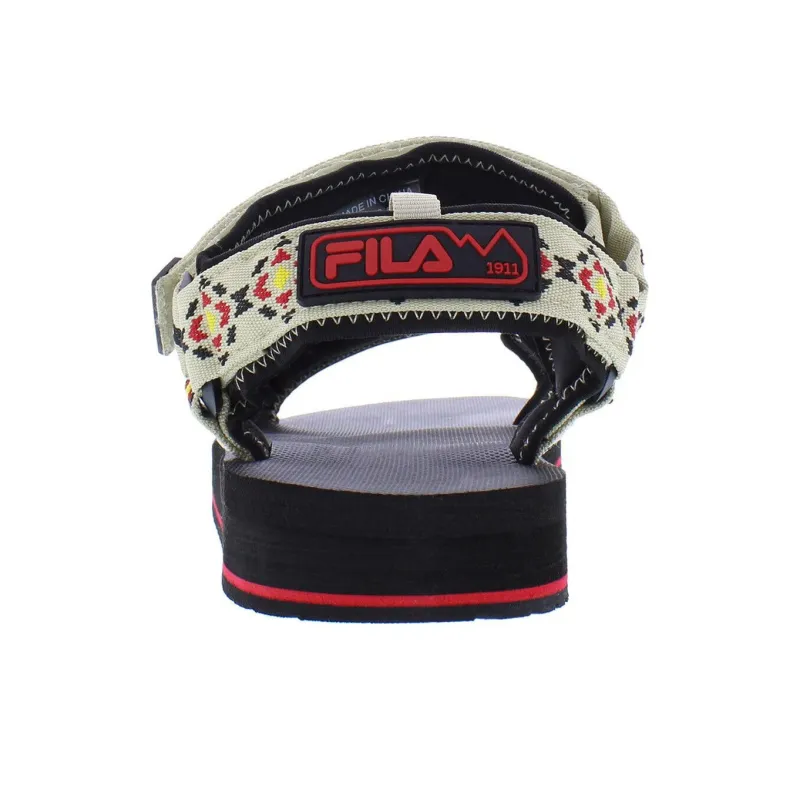 FILA DRIFTER Strap Sandals Unisex Beige Black-3