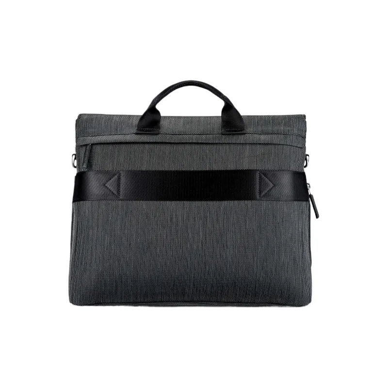 SAMSONITE Fabric Laptop Bag Messenger Bag Portable Crossbody Bag Shoulder Bag Regular Men's Black-1