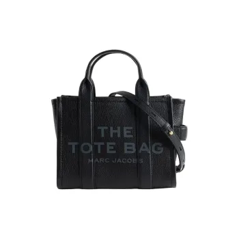MARC JACOBS The Leather Tote Bag Medium Black