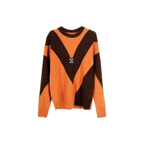 MISSSHINE Sweaters Women's Orange