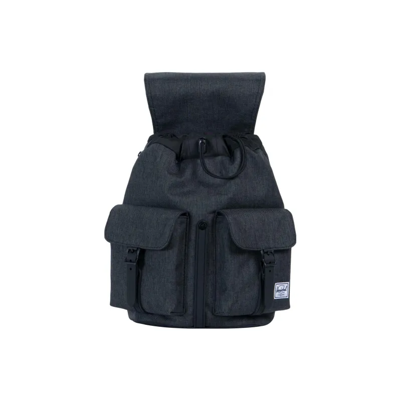 Herschel Polyester Backpack Small Size Unisex Black-1