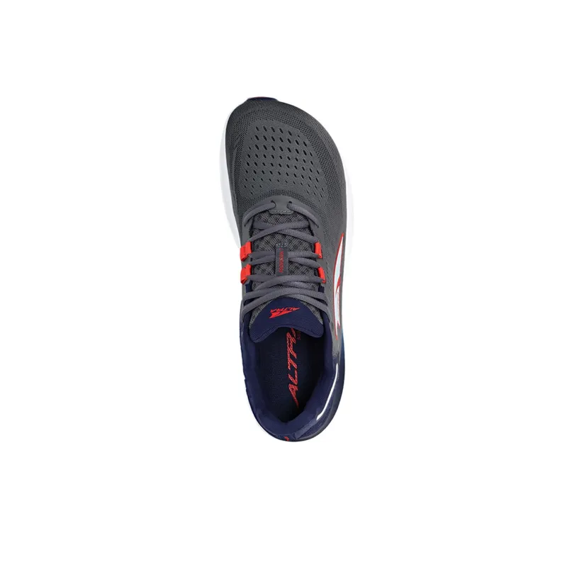 Altra Cushioned Wear Resistant Breathable Low Top Running Shoes Men's Dark Gray-1
