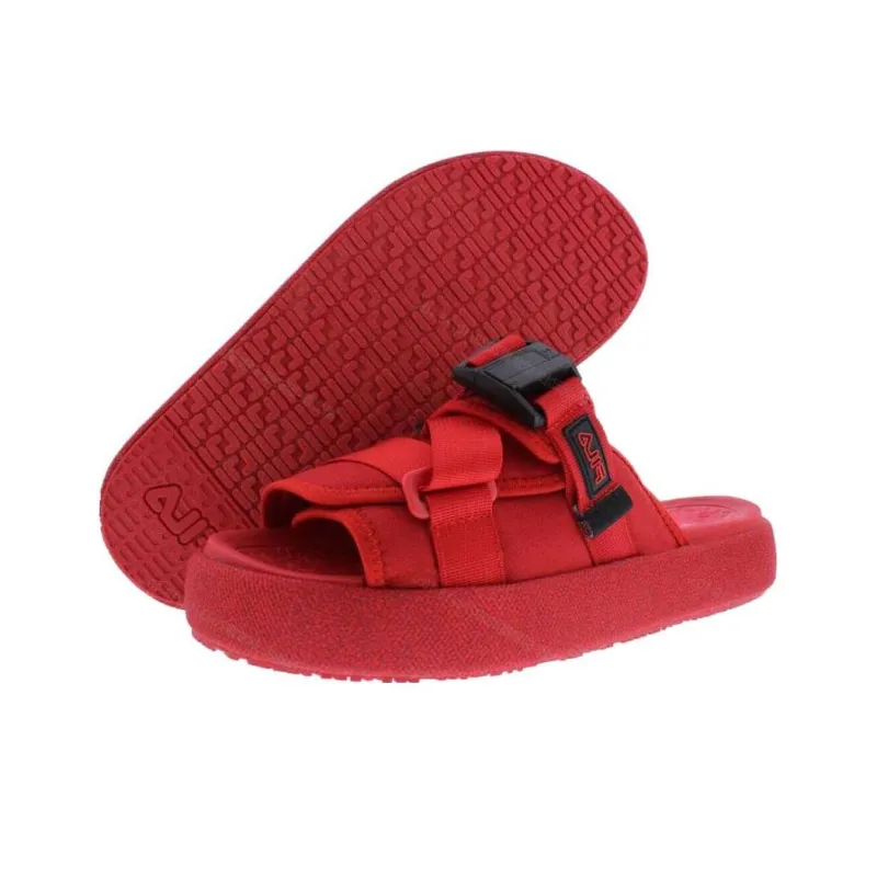 FILA Atlas Slide Slippers Men's Red Black-2