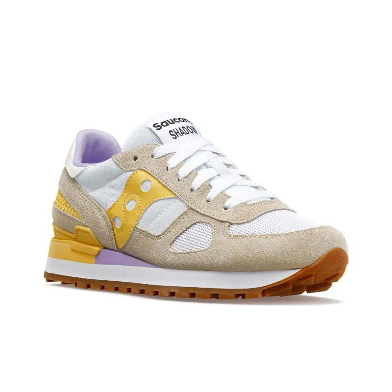 saucony Women's Shadow Original 'Beige Yellow'-2
