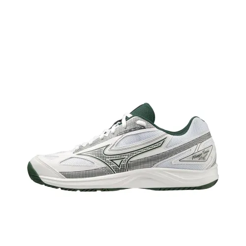 Mizuno Tennis Shoes Unisex Low-Top White/Green