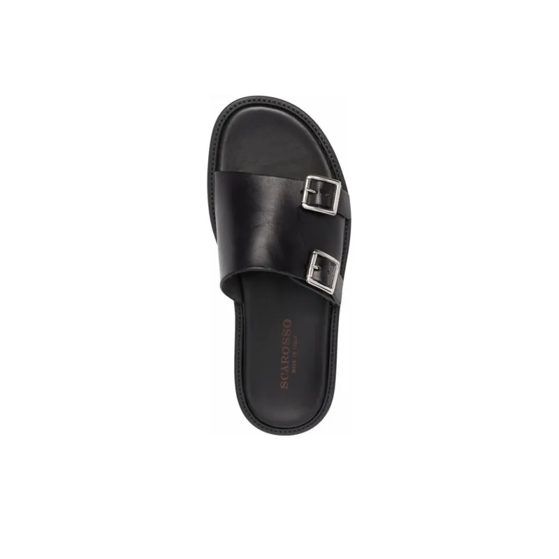 SCAROSSO Constantino Buckled Sandals-3