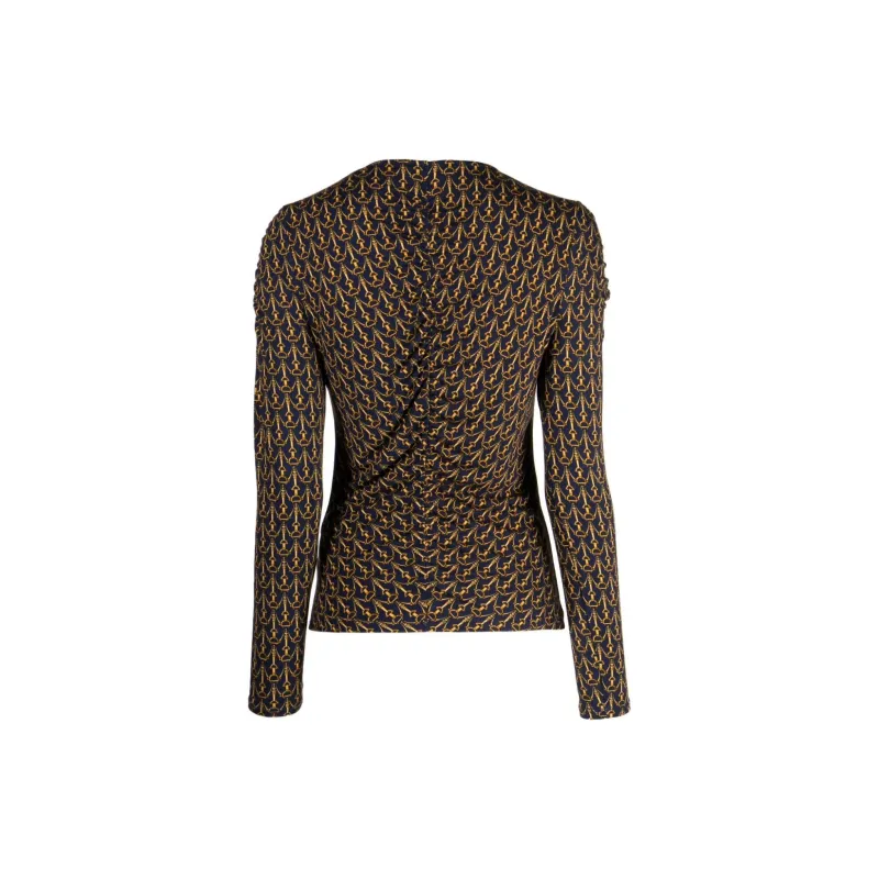 Veronica Beard Neeta Monogram Top-1