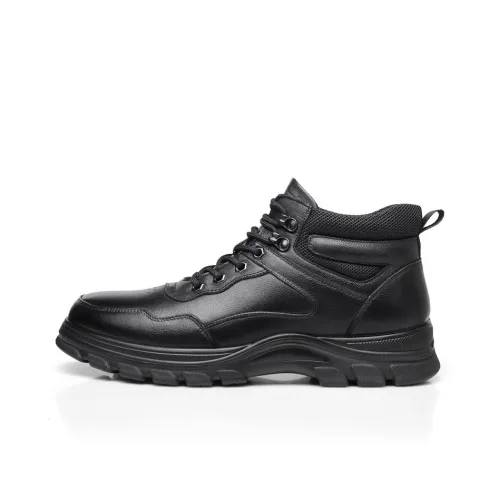 Strongman 3515 Sports Leather Shoes For Men Winter KAMIK Trendy Sneakers & Casual Shoes