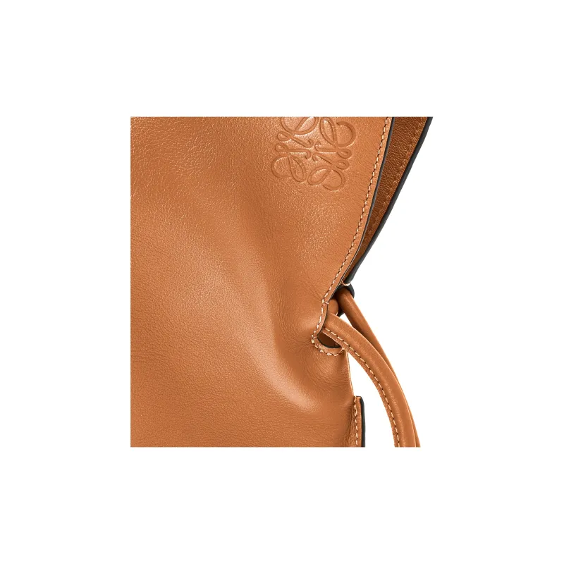 LOEWE Flamenco Nappa Cowhide Handheld Shoulder Bag Crossbody Bag Women's Brown-4